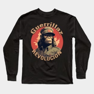 Guerrillaz Revolucion #9: Embrace the Revolution for Change Long Sleeve T-Shirt